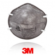 RESPIRADOR CONTRA PARTICULAS CON CARBON ACTIVADO  8247. 3M. DESECHABLE. CAJA CON 20 PZAS.